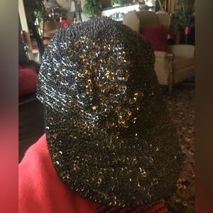 Sequined Ball Cap…